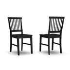 Arts & Crafts 7-piece Rectangular Dining Set with Extension Leaf by Homestyles