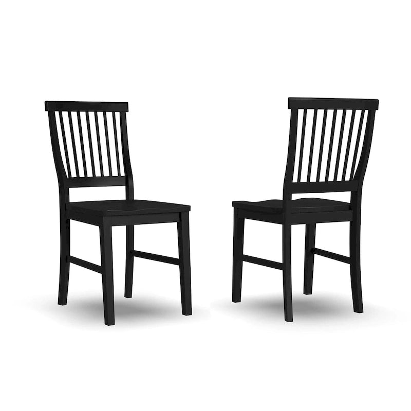 Arts & Crafts 7-piece Rectangular Dining Set with Extension Leaf by Homestyles