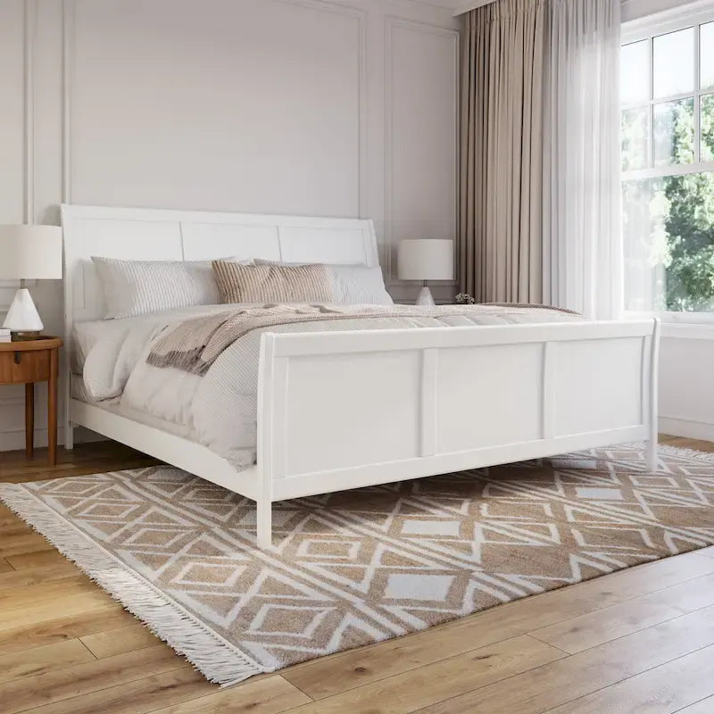 AFI Portland Foundation Bed with Matching Footboard