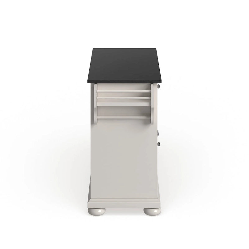 Crosley Alexandria Granite Top Full Size Kitchen Island/Cart - 18 d x 51.5 w x 34 h