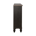 Americana Farmhouse Black Hall Buffet