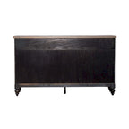 Americana Farmhouse Black Hall Buffet