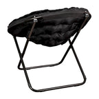 Folding XL Saucer Chair for Dorm or Bedroom