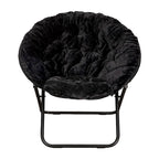 Folding XL Saucer Chair for Dorm or Bedroom