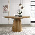 59 Contemporary Round Dining Table - N/A