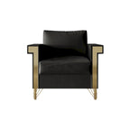 CraftPorch Luxurious Velvet Upholstered Arm Chair