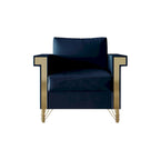CraftPorch Luxurious Velvet Upholstered Arm Chair