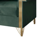 CraftPorch Luxurious Velvet Upholstered Arm Chair