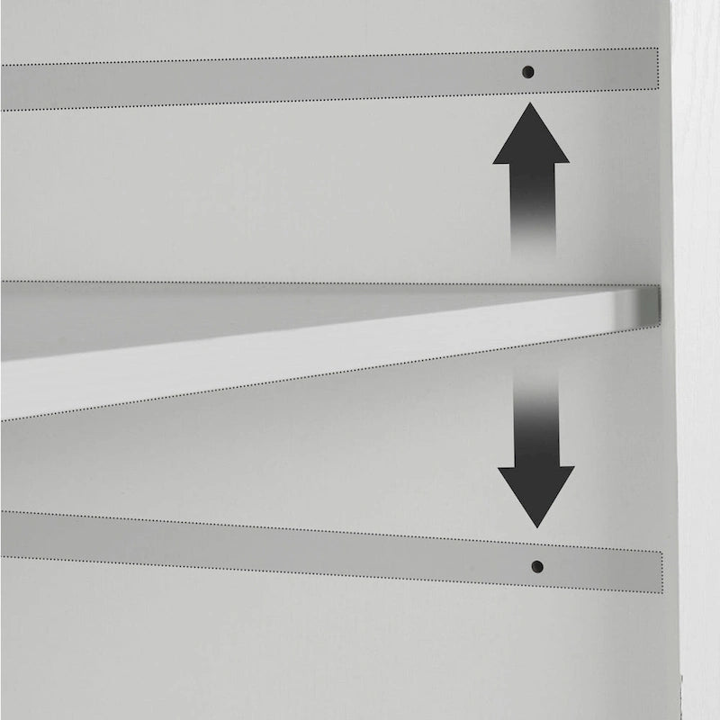 Moasis LED End Table with Shelf and Drawer, Side Table with Charging Station Power Outlet