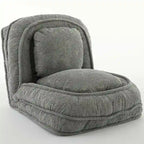 Convertible Flip Chair, Floor Lazy Sofa, Folding Upholstered Couch Bed with Adjustable Backrest