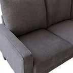 Modern Living Room Furniture Sofa in Beige Fabric