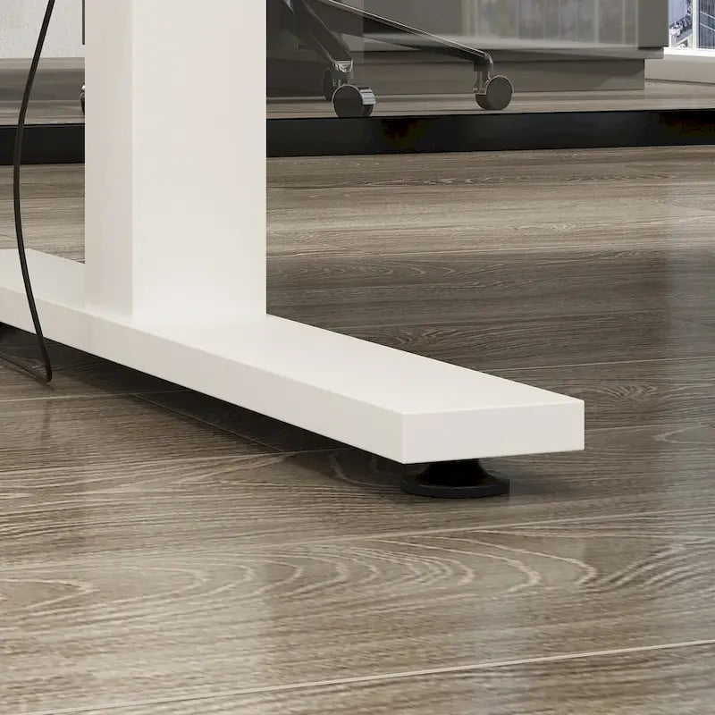 Height-Adjustable Workspace: Versatile Desk for Home Office and More