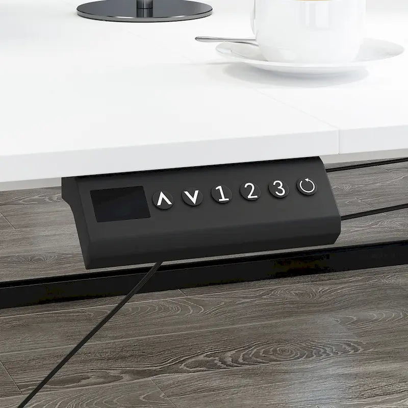 Height-Adjustable Workspace: Versatile Desk for Home Office and More