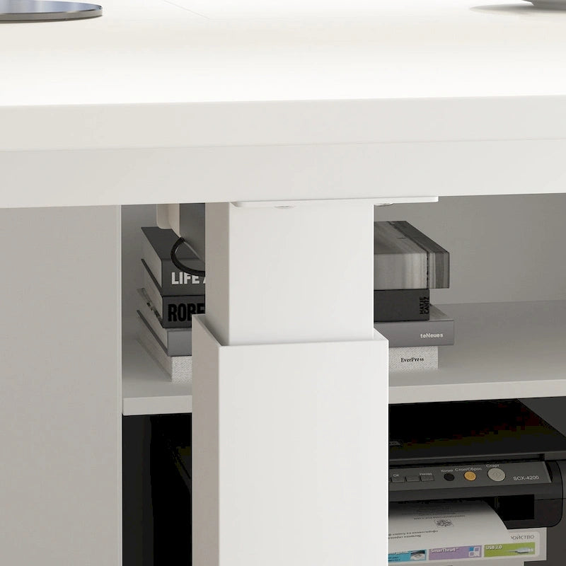 Height-Adjustable Workspace: Versatile Desk for Home Office and More