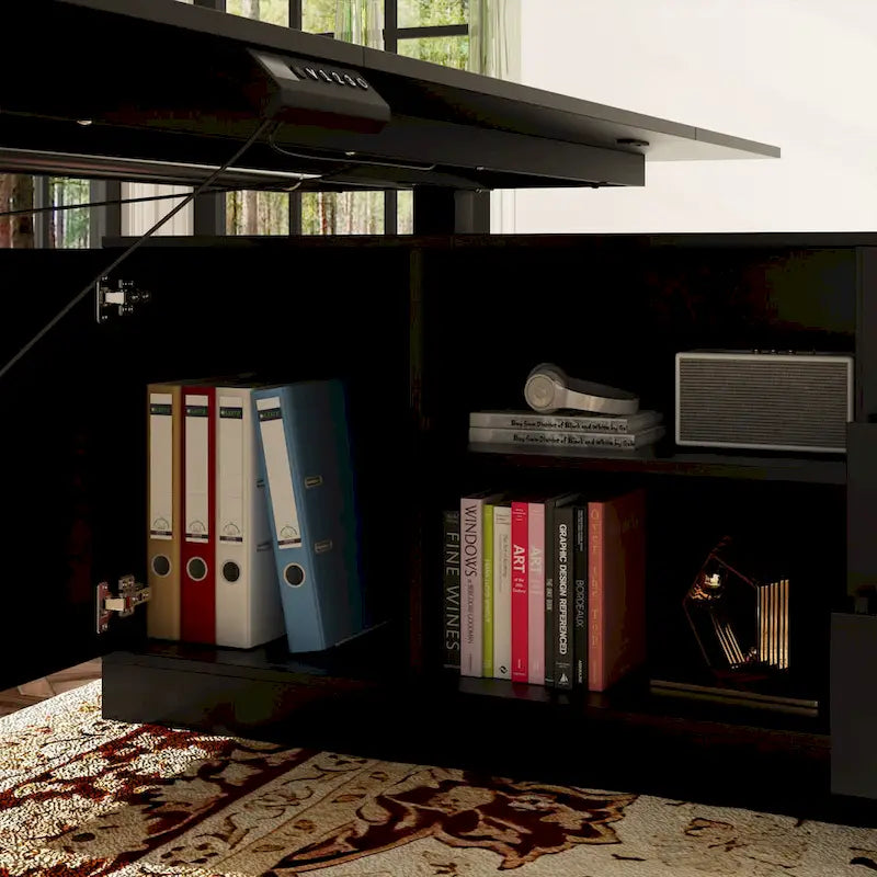 Height-Adjustable Workspace: Versatile Desk for Home Office and More