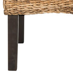 SAFAVIEH Meline Natural Dining Chair (Set of 2) - 17.3  x 24  x 38.5  - 17Wx24Dx39H