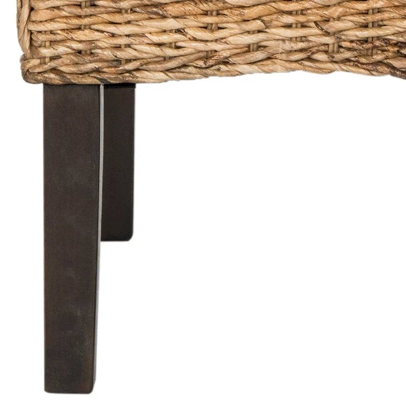 SAFAVIEH Meline Natural Dining Chair (Set of 2) - 17.3  x 24  x 38.5  - 17Wx24Dx39H