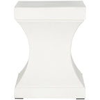 SAFAVIEH Selvaggia Concrete Indoor/ Outdoor Accent Table - 13.7 x13.7 x17.7  - 14Wx14Dx18H