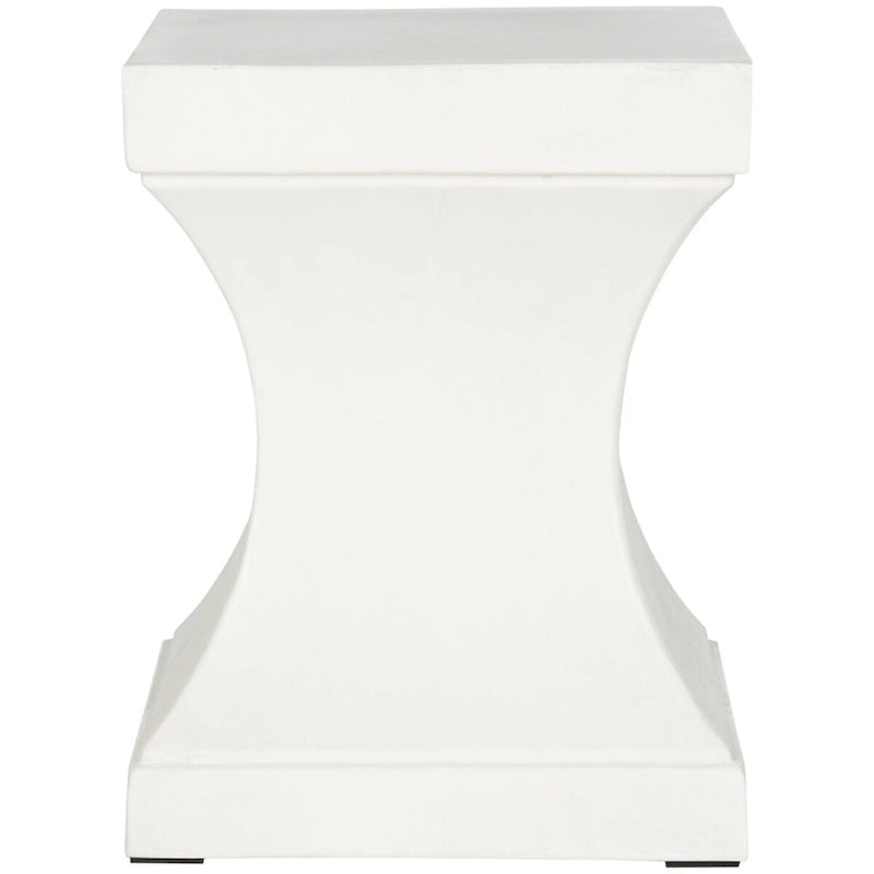 SAFAVIEH Selvaggia Concrete Indoor/ Outdoor Accent Table - 13.7 x13.7 x17.7  - 14Wx14Dx18H