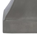 SAFAVIEH Selvaggia Concrete Indoor/ Outdoor Accent Table - 13.7 x13.7 x17.7  - 14Wx14Dx18H