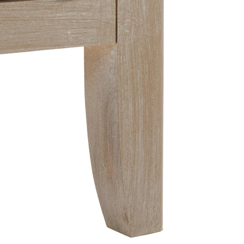 SAFAVIEH Helma Distressed Black Drawer Storage Side Table - 15  x 11.8  x 27.6  - 15Wx12Dx26H
