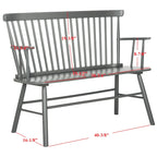 SAFAVIEH Gracija Spindleback Settee - 48 x 22.4 x 36 - 48W x 22D x 36H