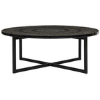 SAFAVIEH Marharita Cream Coffee Table - 39.8  x 39.8  x 15.4  - 40Wx40Dx15H