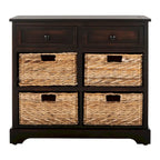 SAFAVIEH Ardelia Red 6-Drawer Storage Unit (Fully Assembled) - 30Wx13Dx26H