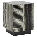 SAFAVIEH Heidrun Square Stool - 14  W x 14  D x 19  H - 14Wx14Dx19H