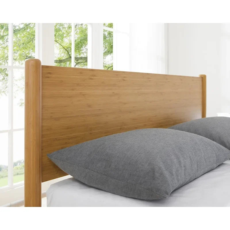 Ria Eastern King Platform Bed, Caramelized