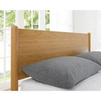 Ria Eastern King Platform Bed, Caramelized