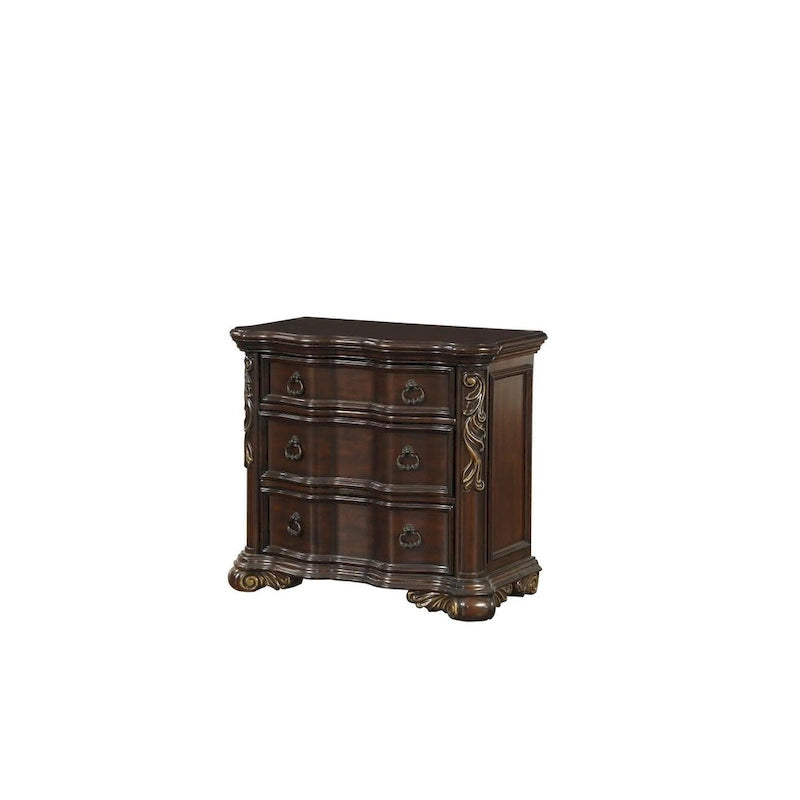 Helmer 6 Piece Highlands Cherry Traditional Panel Bedroom Set