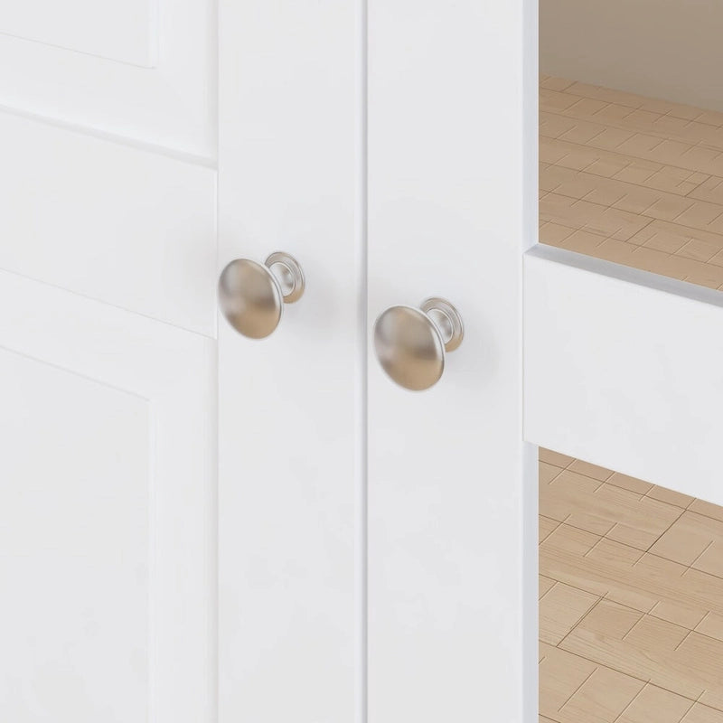 Tranquil Vista Dual Wardrobe Classic Storage Modular Cloest Armoires