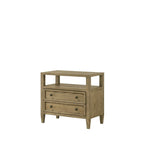 Newell 6 Piece Light Brown Upholstered Canopy Platform Bedroom Set