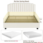 Lift Up Full Size Velvet Bed