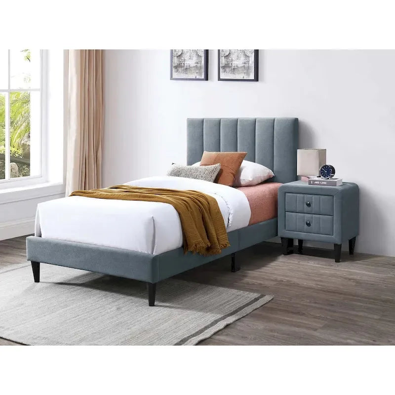 Poundex Twin Bed