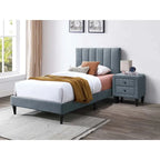 Poundex Twin Bed