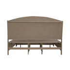 Avalon Burnished Beige Oak King Panel Storage Bed Bedroom Set