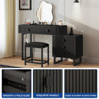Moasis Expandable Cloud Vanity With Built-in Socket and Lighted Mirror - 49.90  H X 51.10  W X 15.70  D