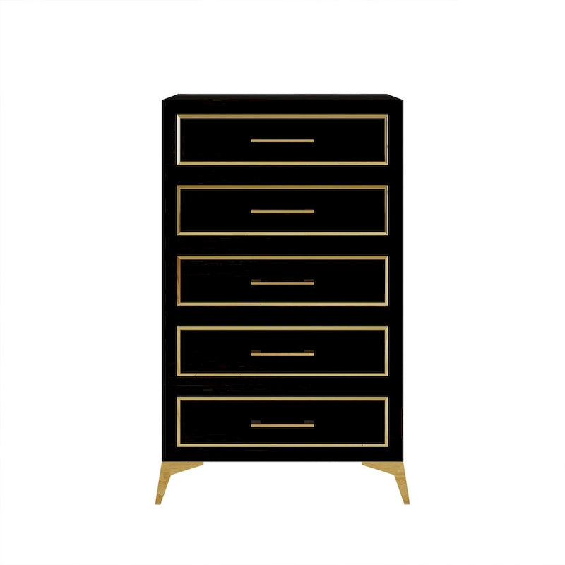 CraftPorch Contemporary Chest with 5 Drawers
