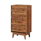 Mieres Dresser for Bedroom, 37  Tall Dresser Chest of Drawers, Hidden Drawer Handle, Storage Drawer Organizer