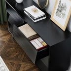 Mieres Dresser for Bedroom, 30  Tall Double Dresser Chest of Drawers, Hidden Drawer Handle, Storage Drawer Organizer