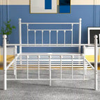 Javlergo Metal Bed Frame, Modern Platform Bed Frame with Headboard and Footboard, No Box Spring Needed
