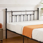 Javlergo Metal Bed Frame, Modern Platform Bed Frame with Headboard and Footboard, No Box Spring Needed
