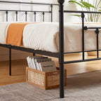 Javlergo Metal Bed Frame, Modern Platform Bed Frame with Headboard and Footboard, No Box Spring Needed