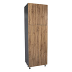 24  x 84  Utility Cabinet-Four Door-Grey - 24 x 84 x 23 3/8