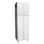 24  x 84  Utility Cabinet-Four Door-Grey - 24 x 84 x 23 3/8