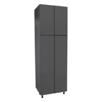 24  x 84  Utility Cabinet-Four Door-Grey - 24 x 84 x 23 3/8