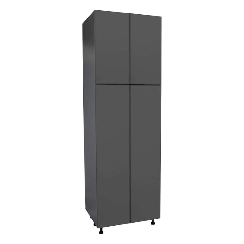 24  x 84  Utility Cabinet-Four Door-Grey - 24 x 84 x 23 3/8