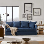 Gottfried 80  Slipcovered Sofa with Removable Cushions by HULALA HOME